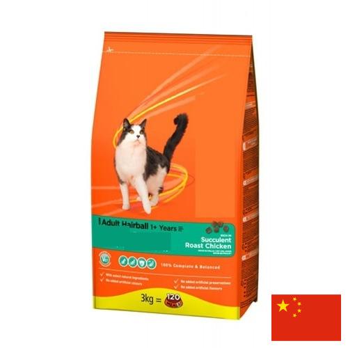 Корм для кошек из Китая